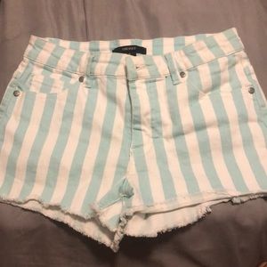 Forever 21 Shorts - Forever 21 striped denim shorts Forever 21 Shorts - Forever 21 striped denim shorts